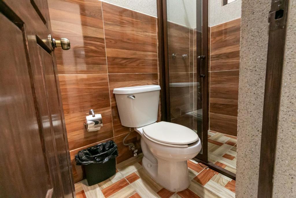 Koupelna v ubytování Casa De Rey