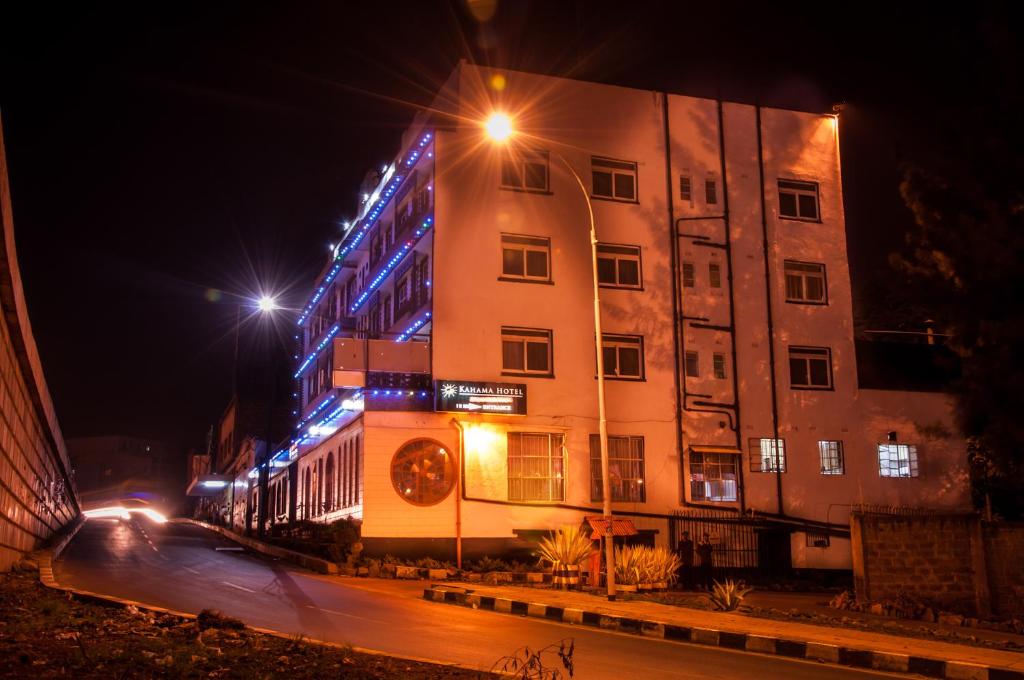 O edifício onde o hotel está situado