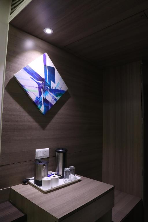 TV a/nebo společenská místnost v ubytování Hotel Sopan Heights