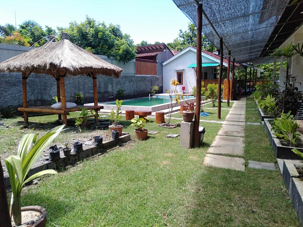 Zahrada ubytování Jeri Home Stay