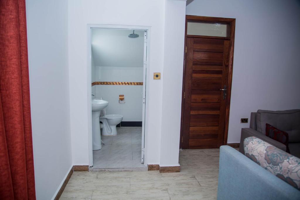 Koupelna v ubytování Sheratton Beach Villagio