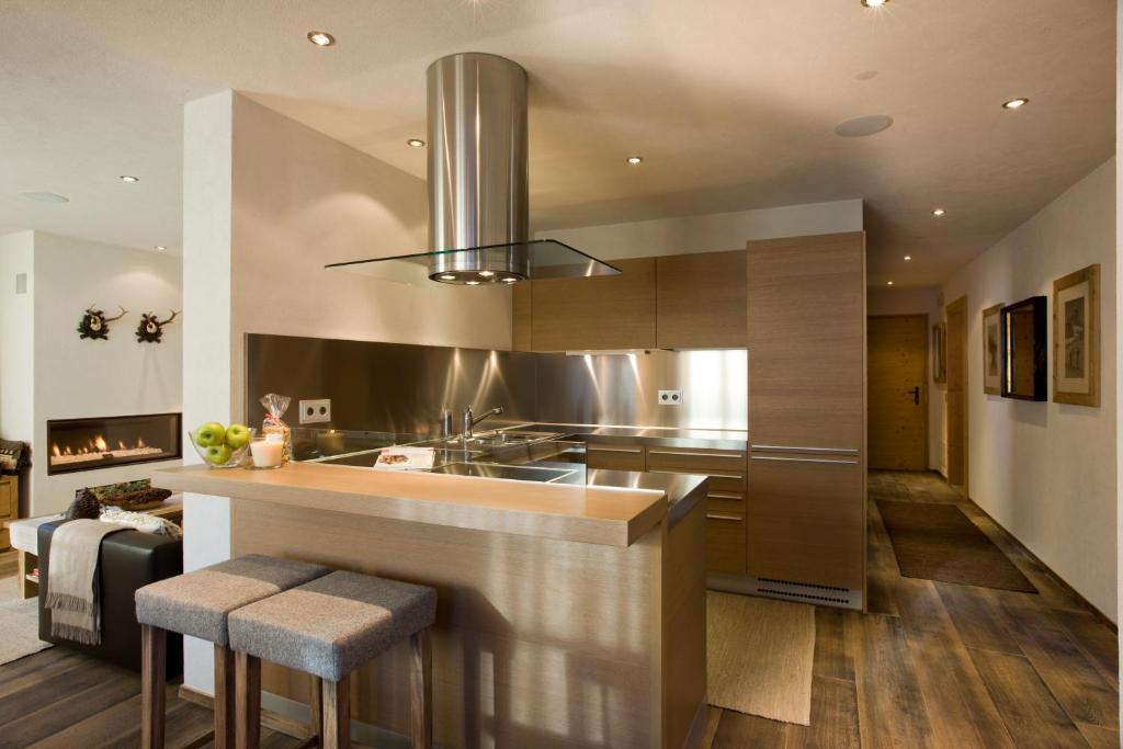 A kitchen or kitchenette at Chalet Corvara