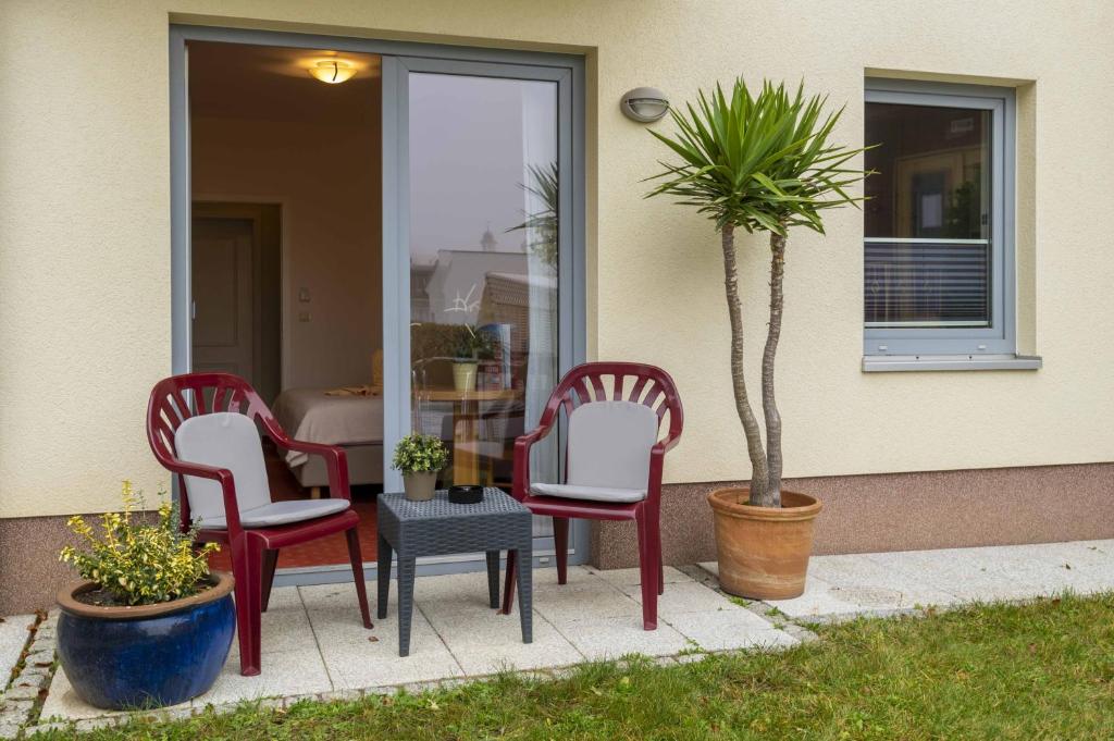Zahrada ubytování Pension Erdmann - Hotel Garni