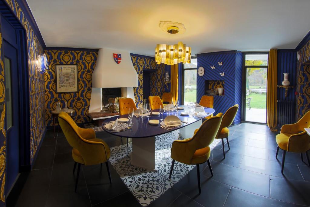 Posezení v ubytování Hôtel du Barry Resort & Spa