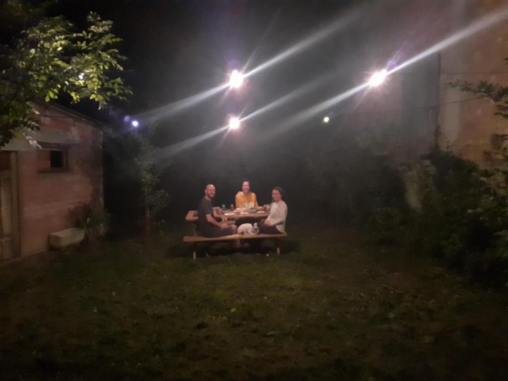 Zahrada ubytování Cal Calau vegà