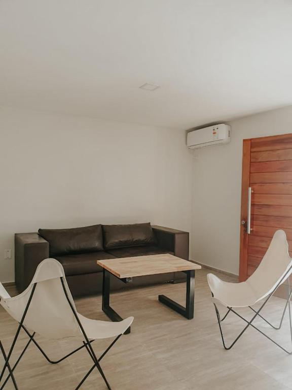 Un lugar para sentarse en BLU APARTMENTS