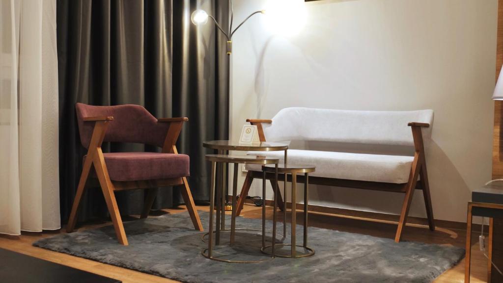 Posezení v ubytování Design Hotel Winterrot