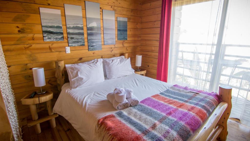Postel nebo postele na pokoji v ubytování Hostel Moreno
