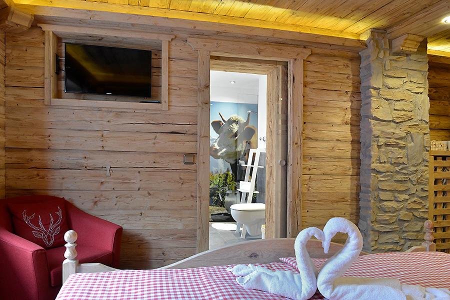 Balkón nebo terasa v ubytování Almhotel Grünsteinblick