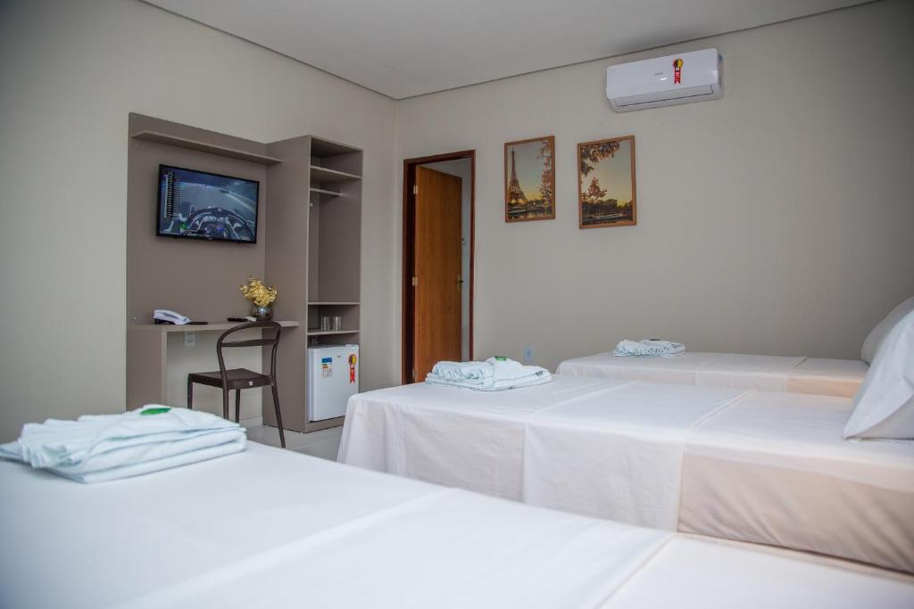 Hotel e Pousada Flor do Juá - Drievoudige Kamer Met Uitzicht