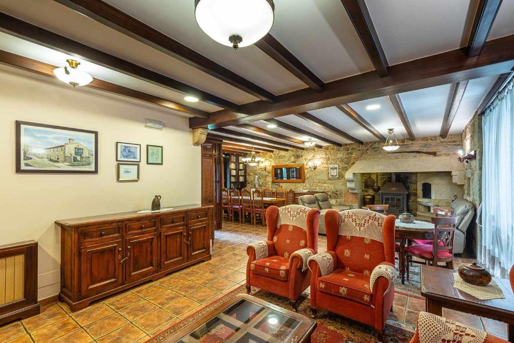 Posezení v ubytování Hotel - Casa de Turismo Rural Dugium