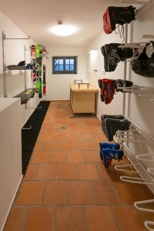 Kuchyň nebo kuchyňský kout v ubytování Apartmány Sára