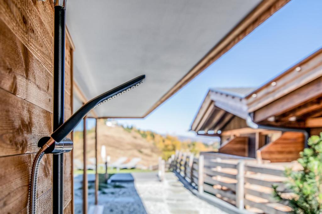 Balkón alebo terasa v ubytovaní Chalet Stern