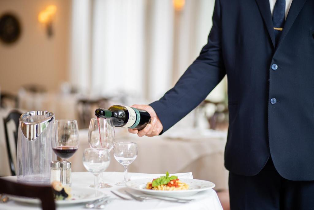 Nápoje v ubytování Hotel Ariston Molino Buja
