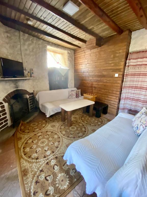 Postel nebo postele na pokoji v ubytování Saint Nicholas heights