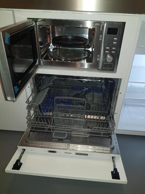 Kuchyň nebo kuchyňský kout v ubytování BikeHikeSleep Apartments