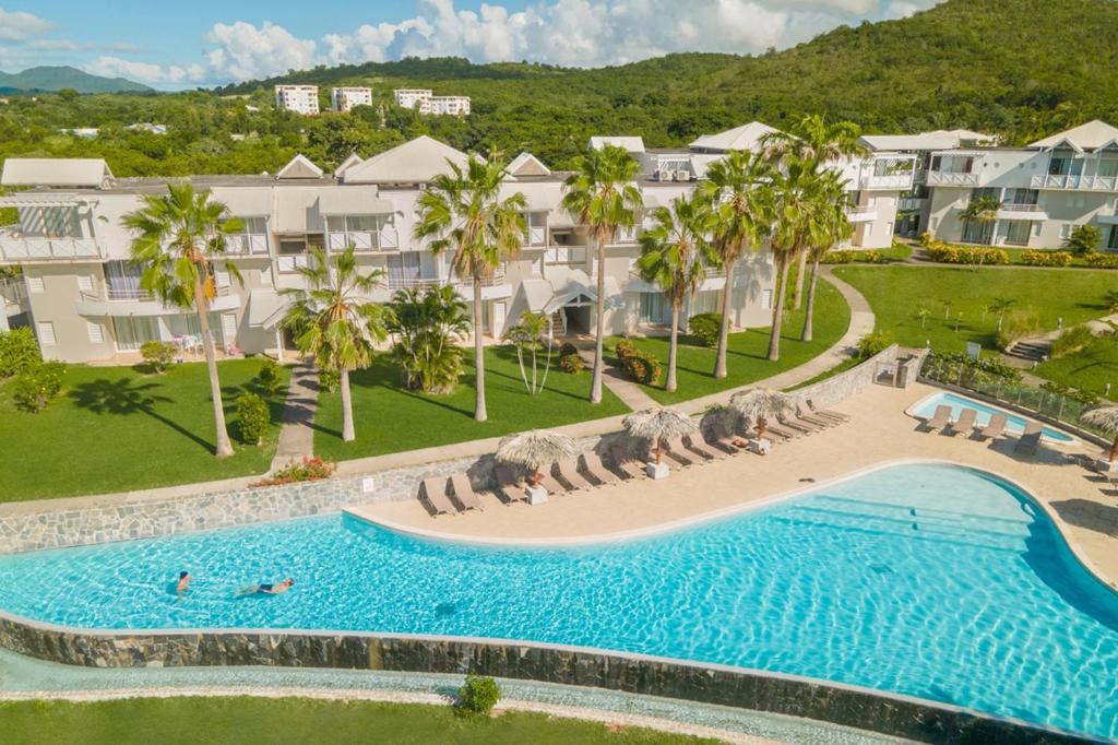 A view of the pool at Karibea Sainte Luce Hotel or nearby