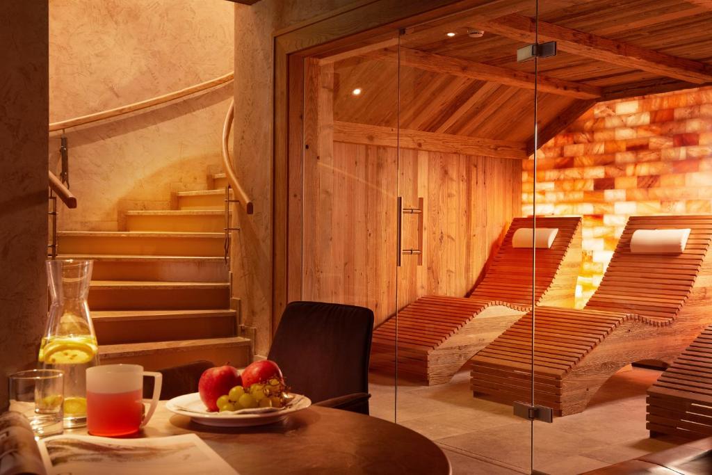 Posezení v ubytování Hotel Sonnenspitze