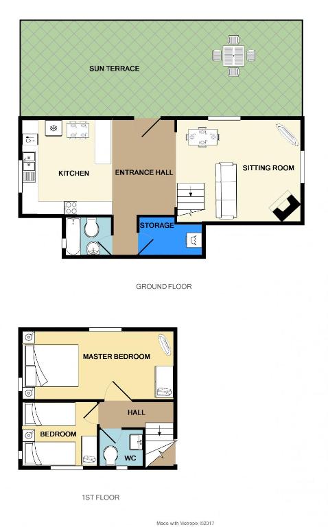 Půdorys ubytování Villa Vangelis Stylos Crete