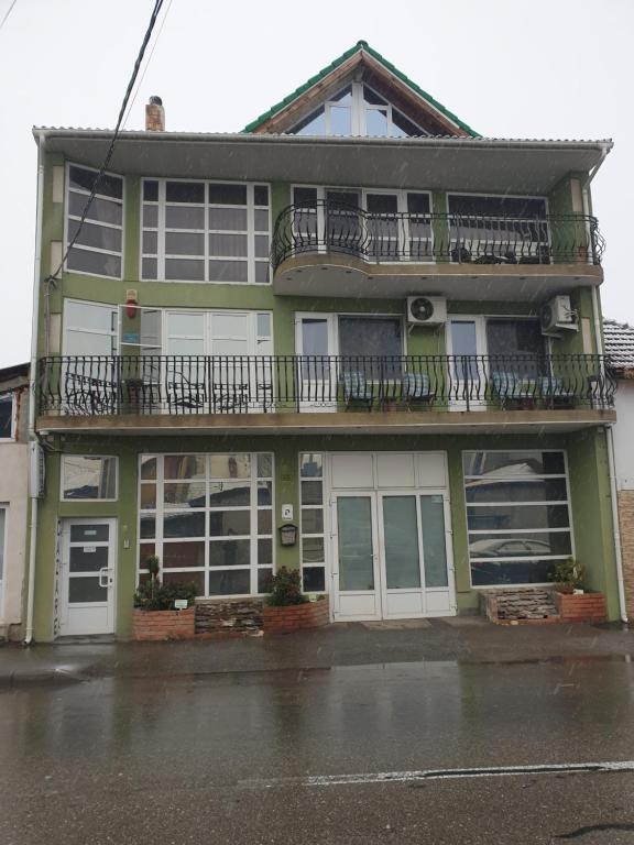 Budova, kde se hostel nachází