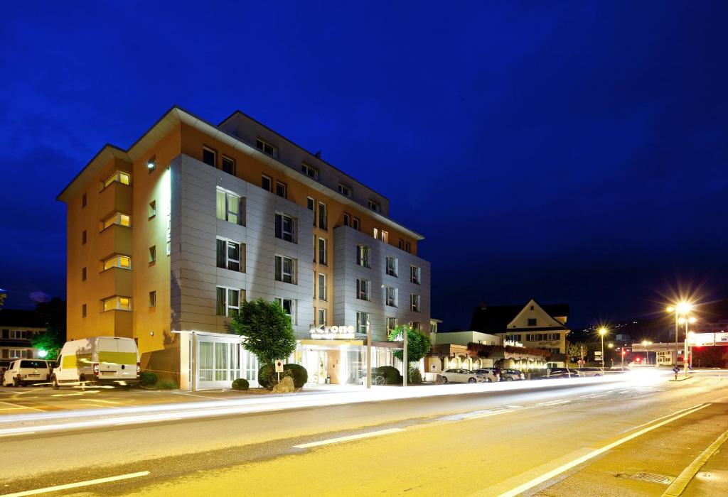 Budova, kde se hotel nachází