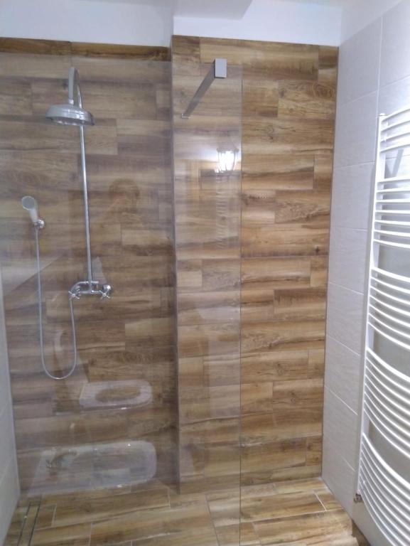Koupelna v ubytování Apartmány Marie Jáchymov