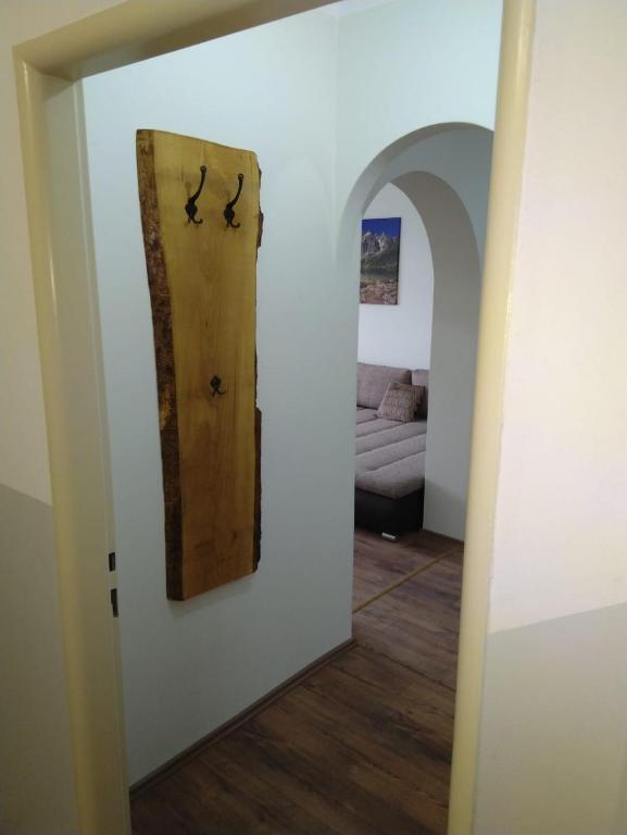Postel nebo postele na pokoji v ubytování Apartmány Marie Jáchymov