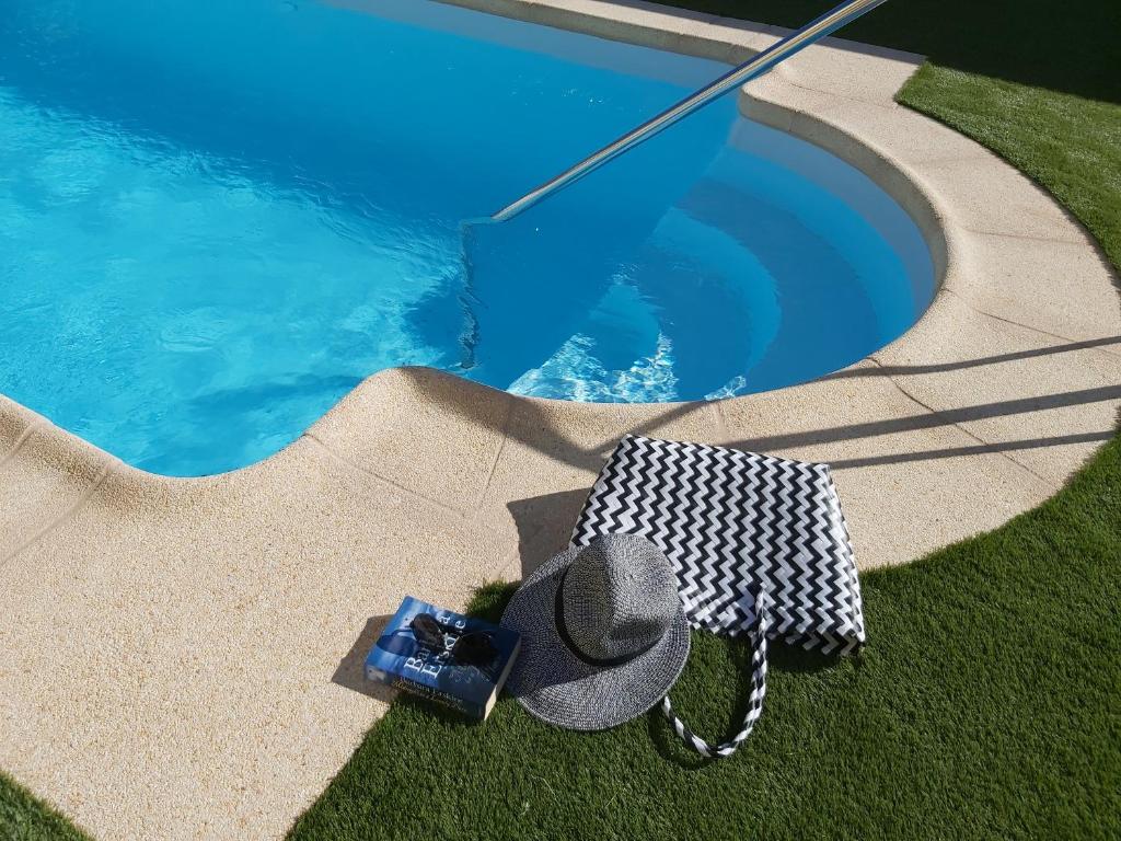 Bazén v ubytování Villa Thais, private heated pool, ideal for your holidays in Caleta de Fuste nebo v jeho okolí