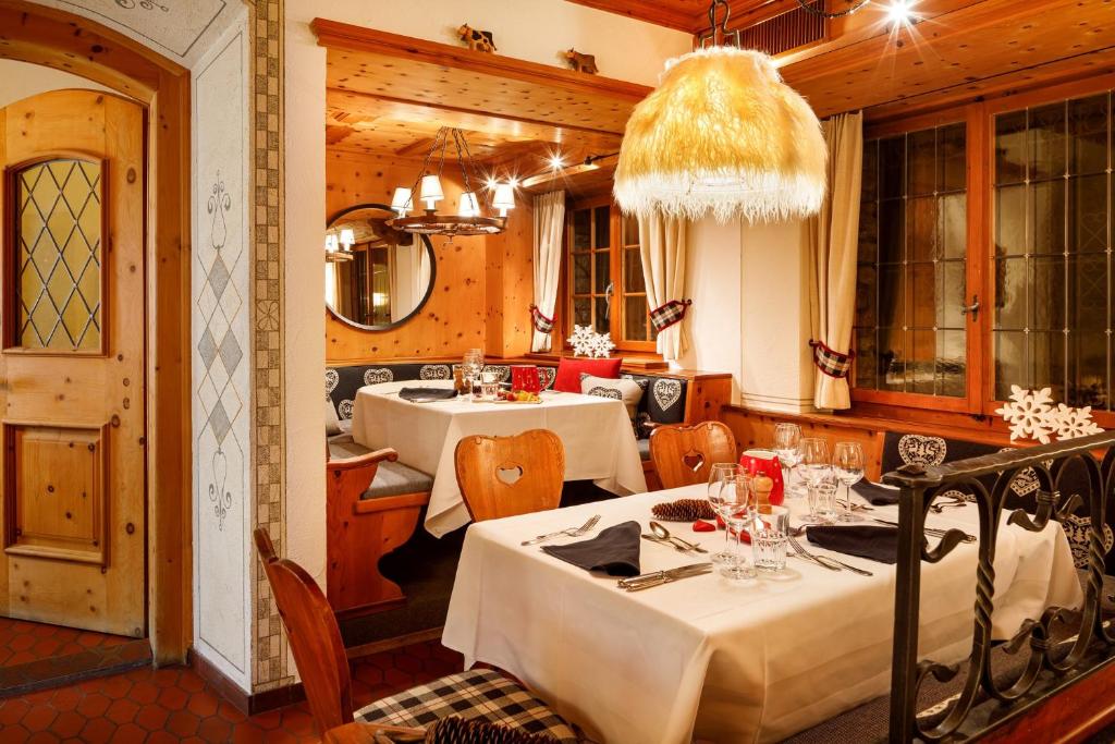 Restaurace v ubytování Hotel Sport Klosters