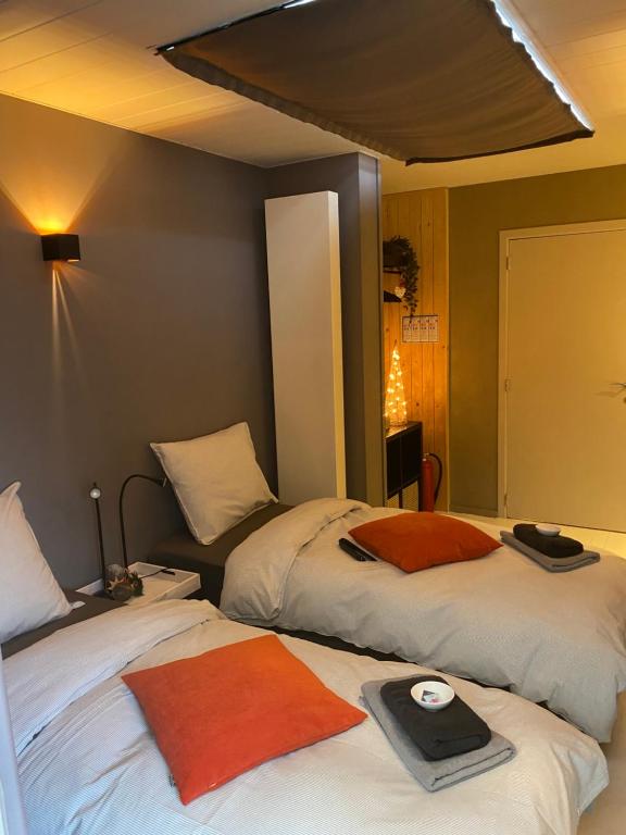 Postel nebo postele na pokoji v ubytování B & B Simme Zimme