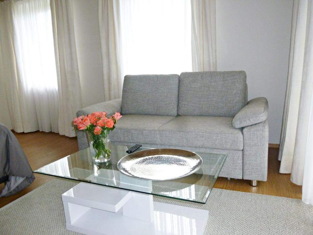 Posezení v ubytování Ferienappartement in der Wolfsgrube-Rambichler