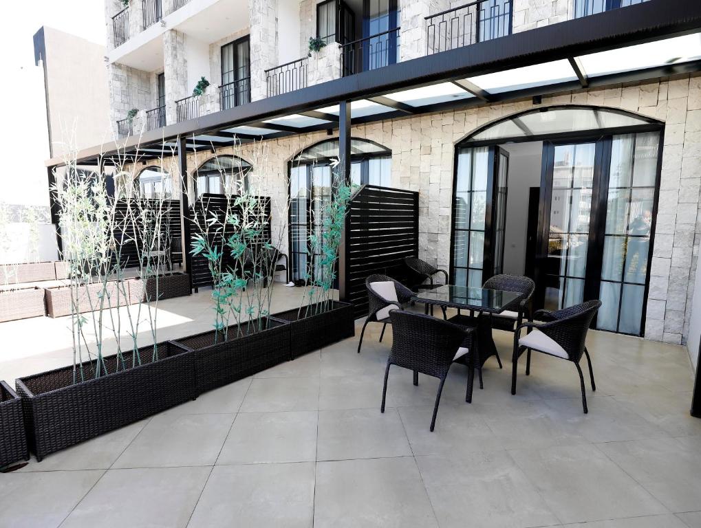 Balkón nebo terasa v ubytování Hotel Homey Kobuleti