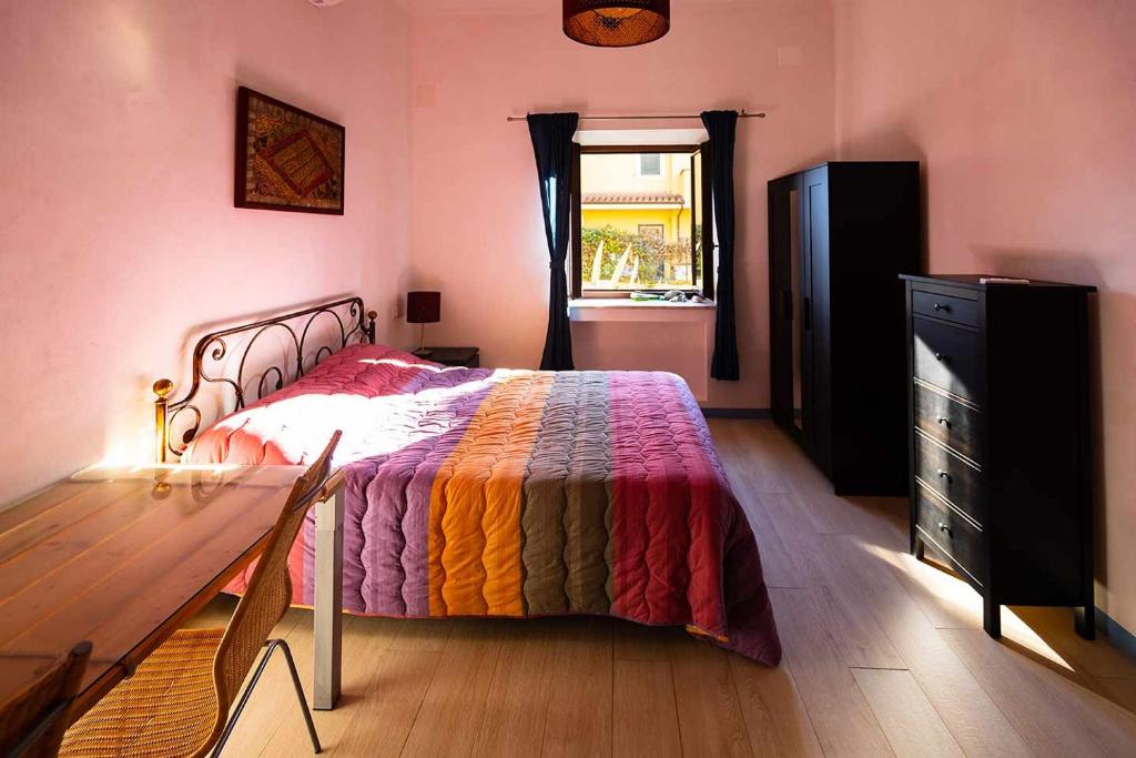Krevet ili kreveti u jedinici u objektu Appartamento Villa Matone