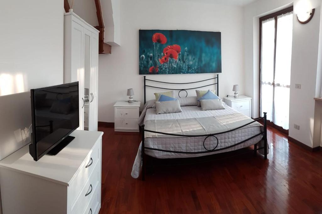 A bed or beds in a room at Dalla Giò