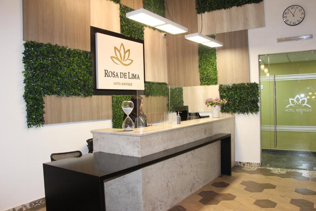 Vstupní hala nebo recepce v ubytování Hotel Boutique Rosa de Lima