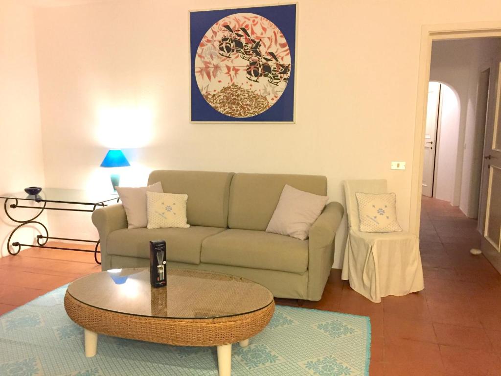 Część wypoczynkowa w obiekcie Sea & Beach Apartments Porto Cervo Costa Smeralda