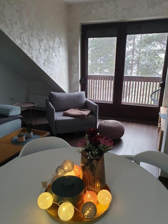 Posezení v ubytování Apartman Lisica 24