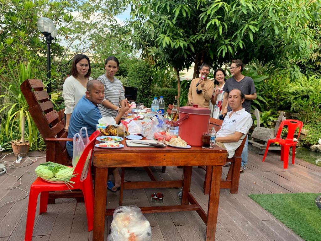 Hosté ubytování BaanSuanklaiKlungBangkrachao บ้านสวนใกล้กรุงบางกะเจ้า