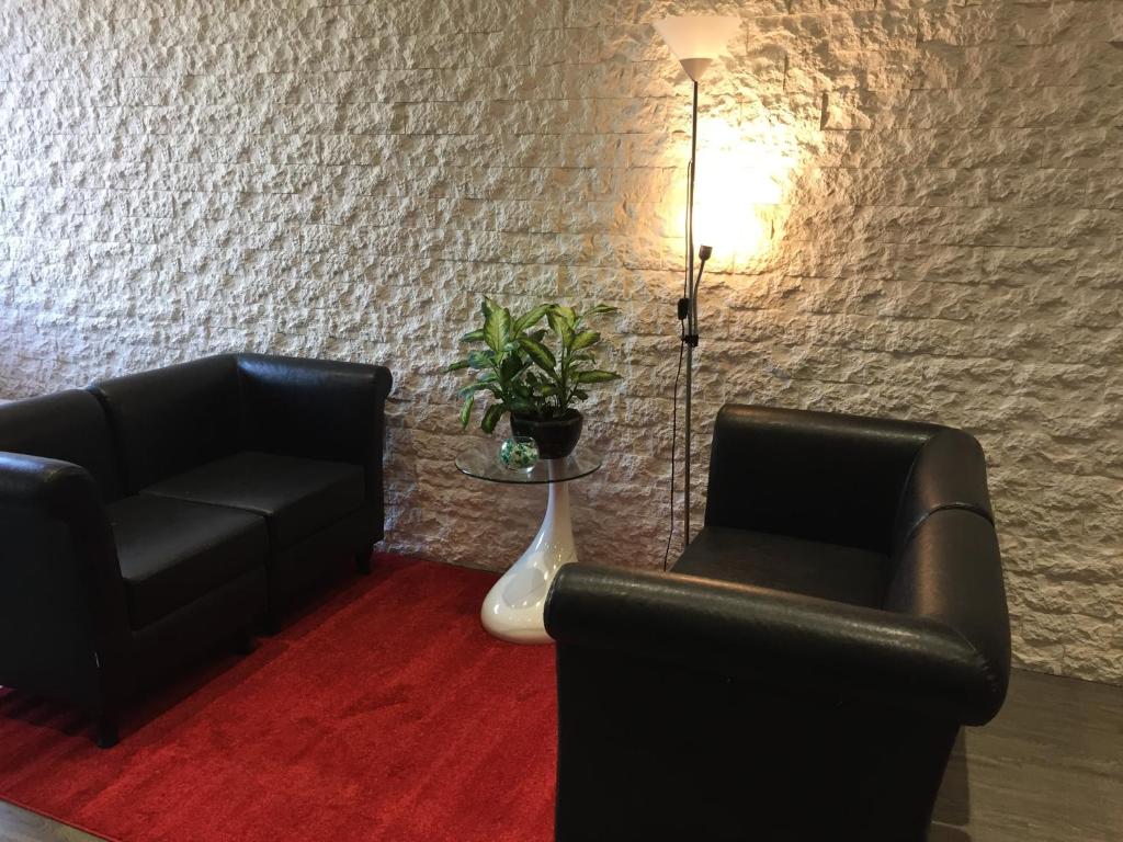 Posezení v ubytování Hotel del Ponte