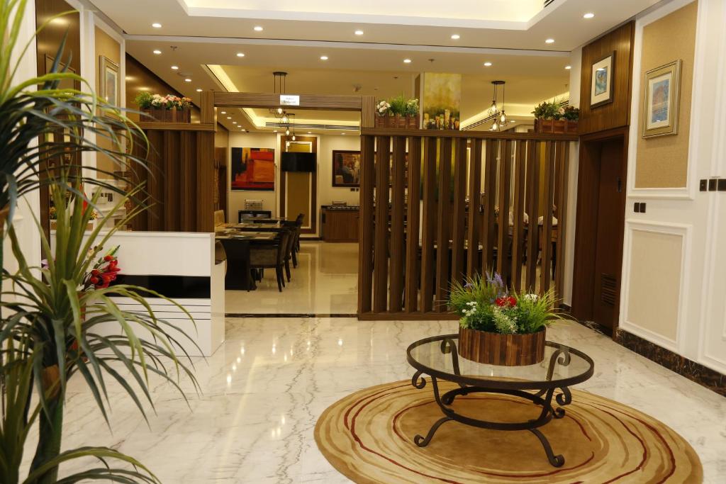 Vstupní hala nebo recepce v ubytování The Palace Hotel - فندق القصر