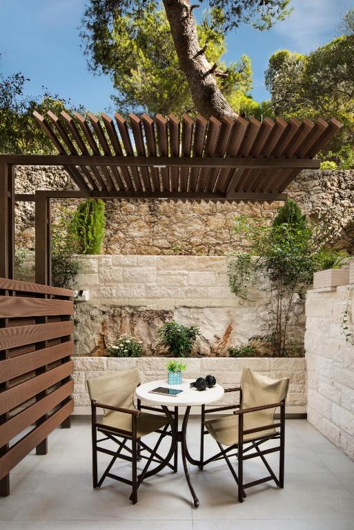 Patio nebo venkovní prostory v ubytování Royal Sun