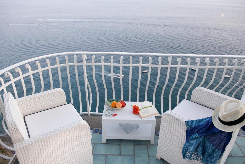 Balkon lub taras w obiekcie Hotel La Ninfa