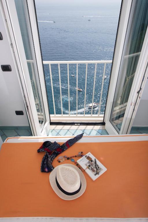 Balkon lub taras w obiekcie Hotel La Ninfa