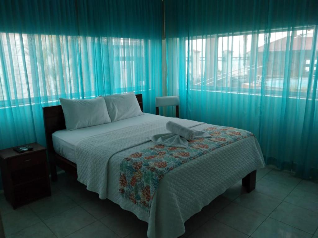 Postel nebo postele na pokoji v ubytování Hotel Casablanca CHIPIPE