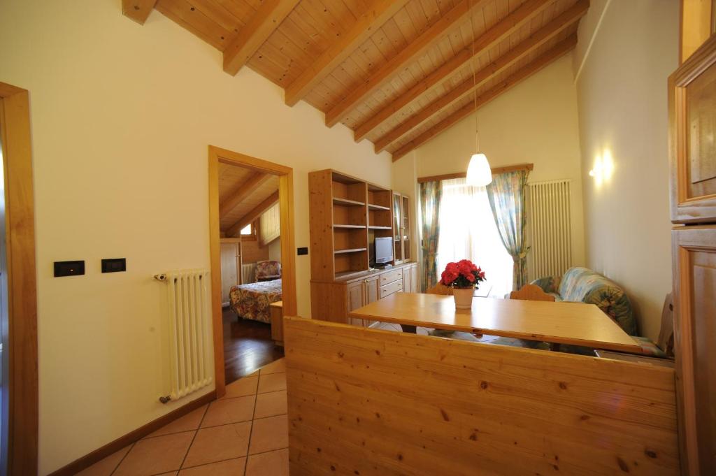 Kuchyň nebo kuchyňský kout v ubytování Residence Lagorai - Fiemme Holidays