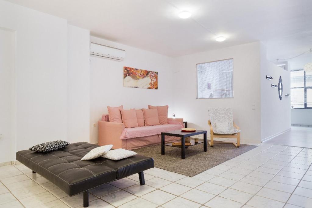 Zona d'estar a Driopon Apartment - Penthouse