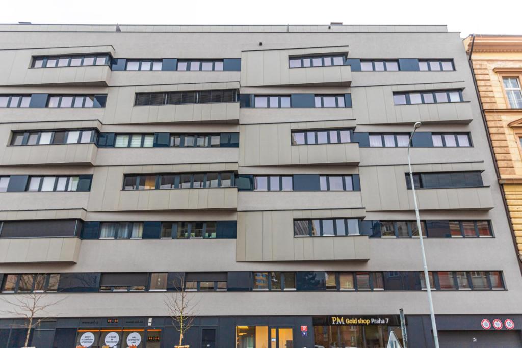 Budova, kde se apartmán nachází