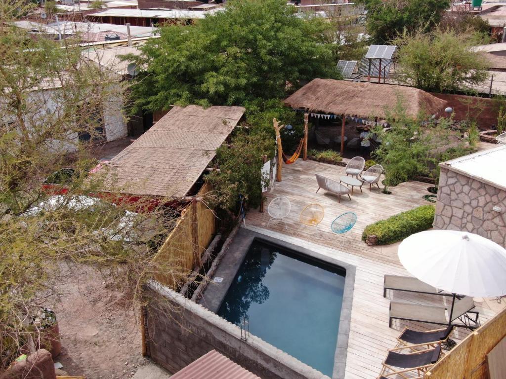 Bazén v ubytování Hotel Jardin Atacama nebo v jeho okolí