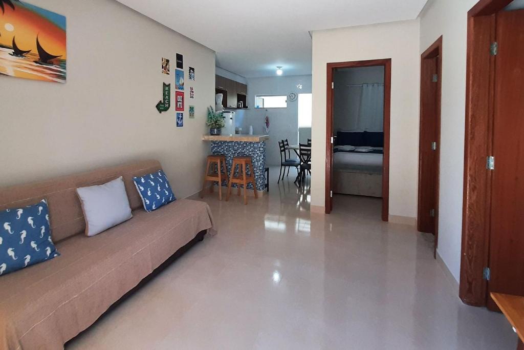  Apto com dois quartos em Altos de Taperapuan