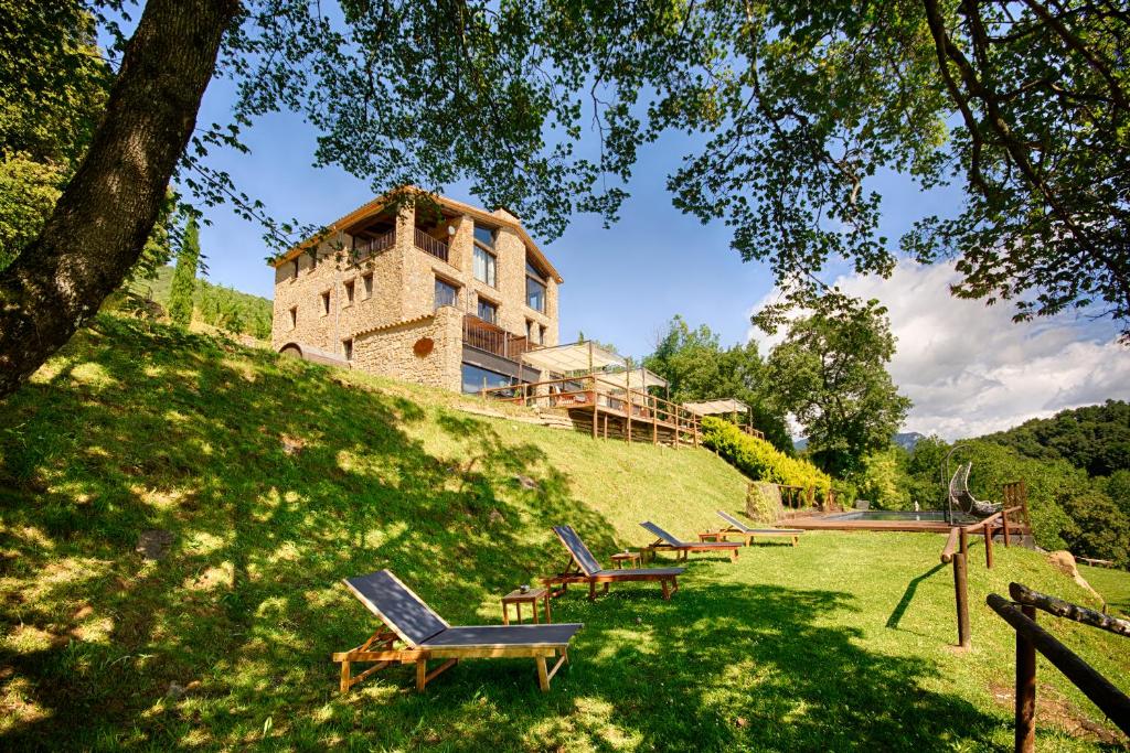 Zahrada ubytování Hotel Rural & Spa Mas Prat